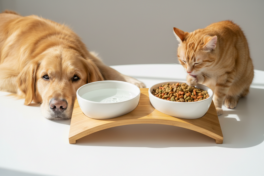 Are Dual Bowl Feeders Better for Dogs and Cats?