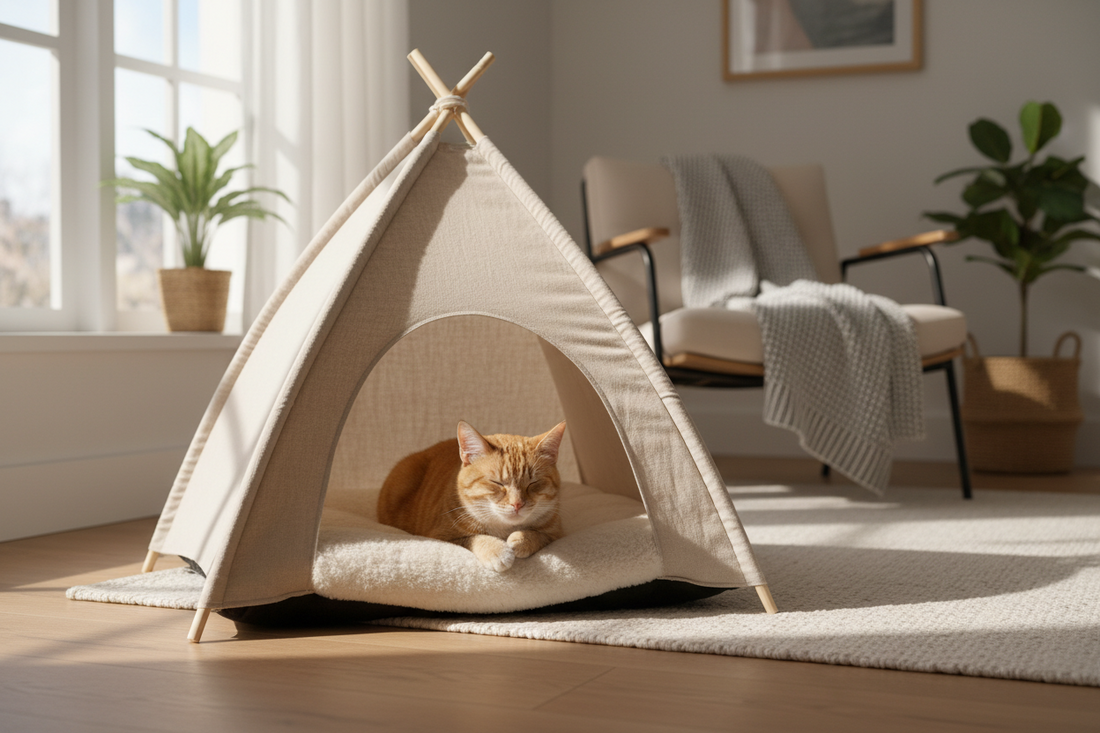 Do Pets Need a Cozy Tent Bed for Christmas?