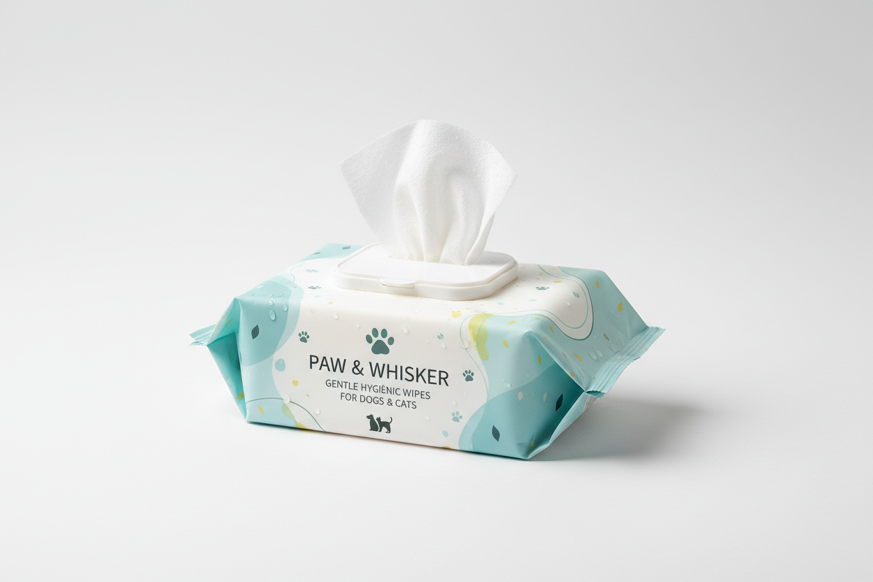 Pet cleaning wipes