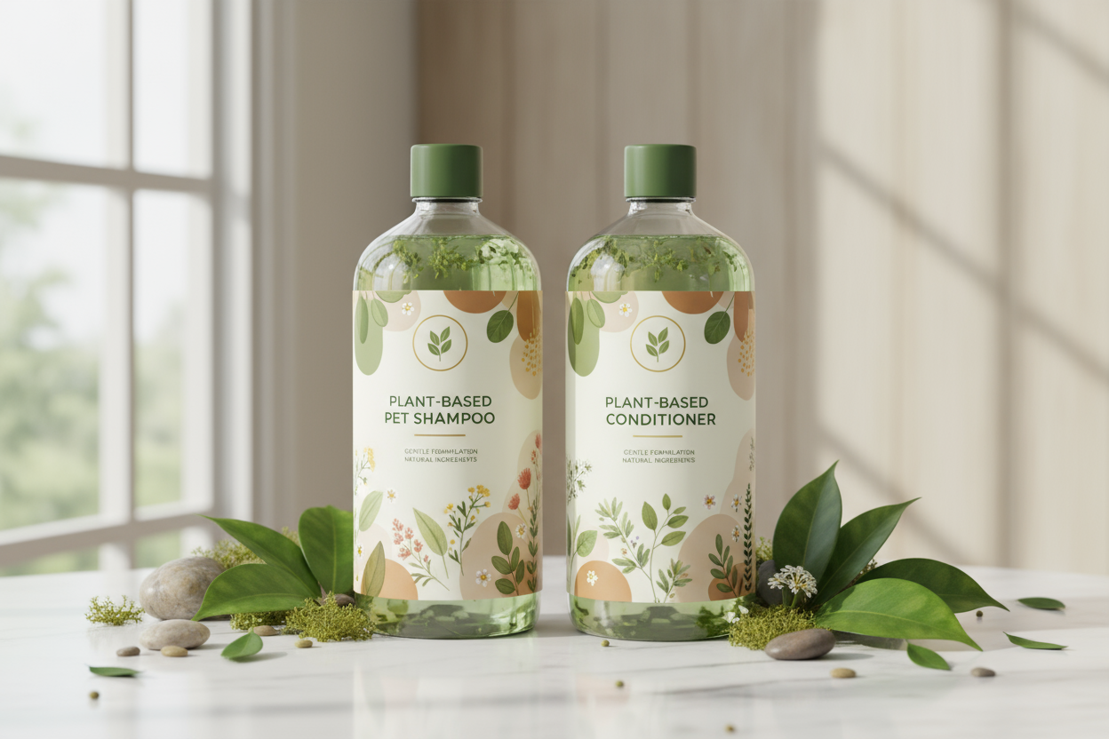 Plant-Based Pet Shampoo & Conditioner