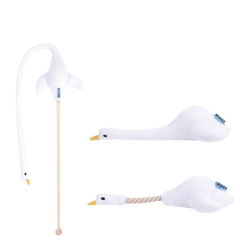 Poop Laboratory Alpaca Cat Teaser Cat Sound Toy