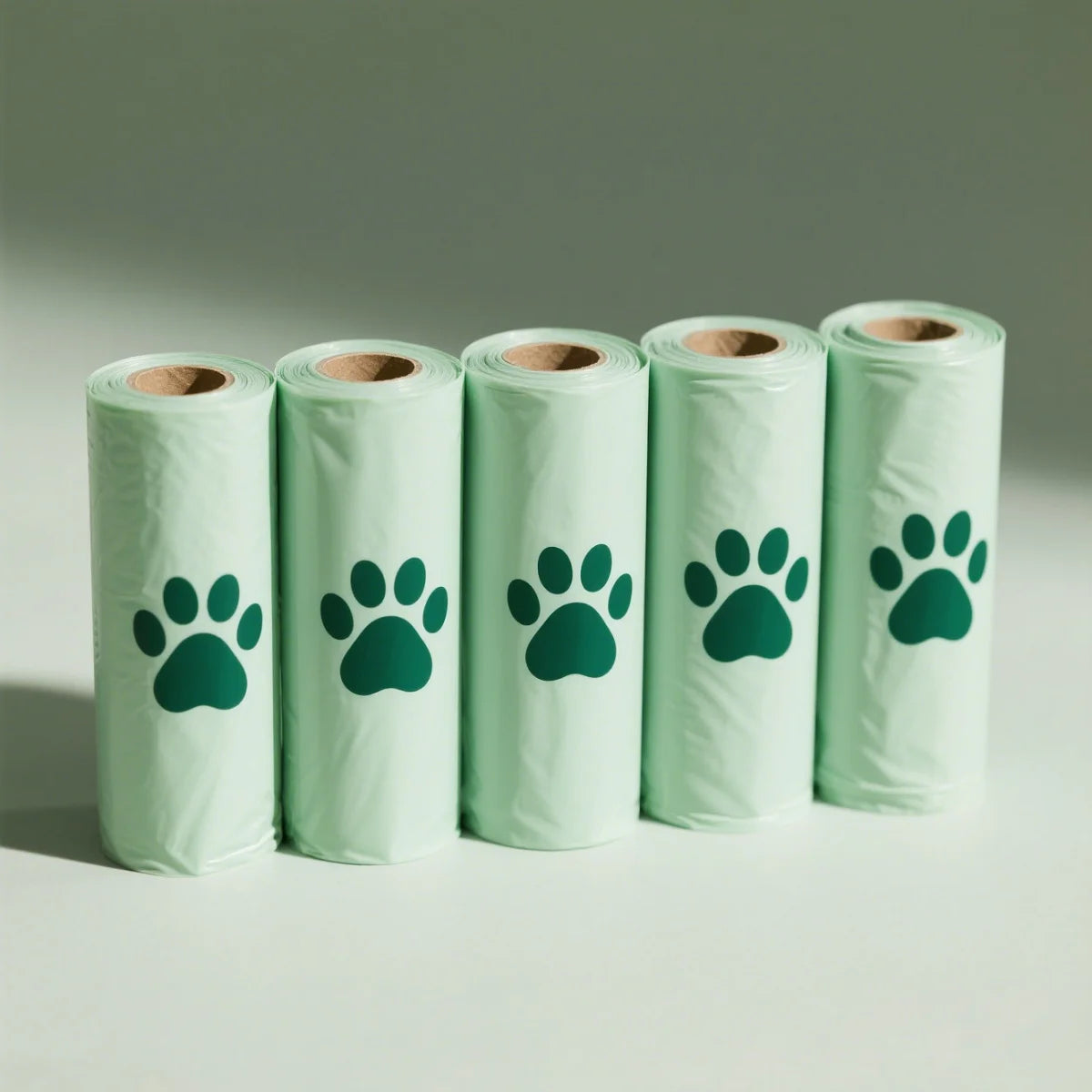 100% Certified Household Compostable Dog Waste Bags - OK Compost, Bio-Based & Leak-Proof