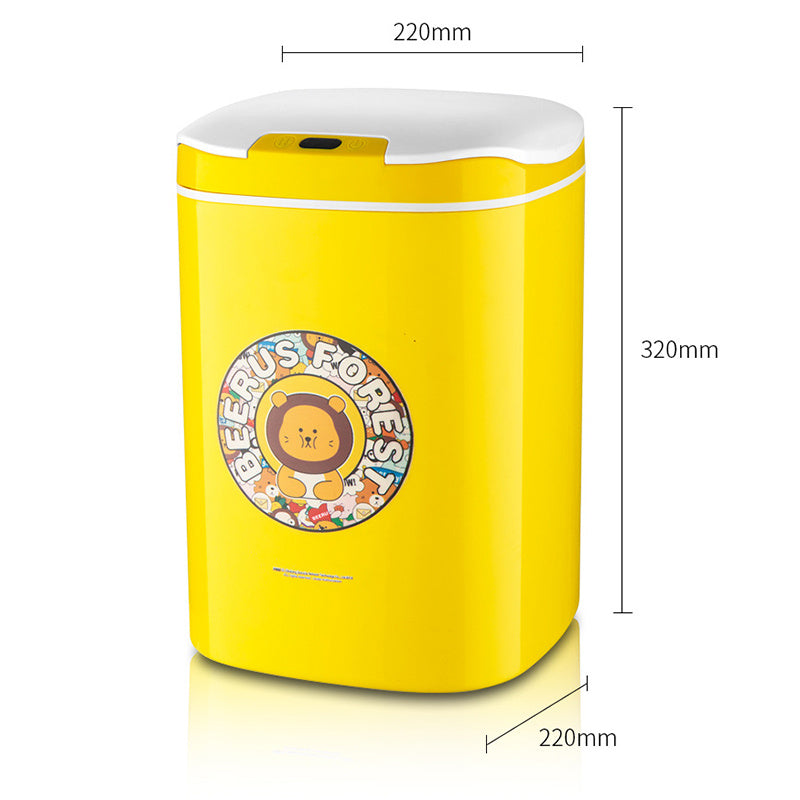 Electric Intelligent Automatic Induction Touchless Infrared Motion Sensor Rubbish Trash Can Smart Waste Bins