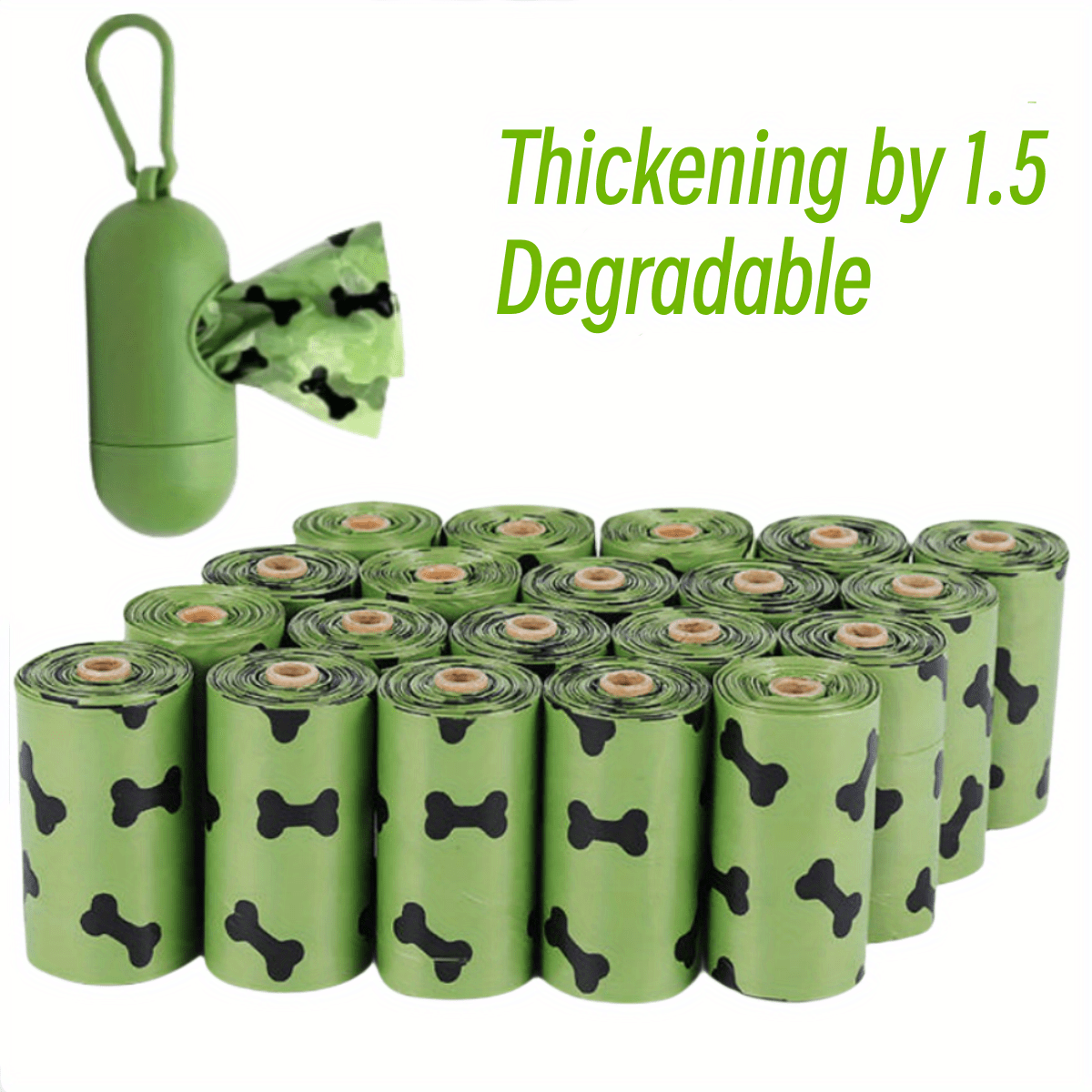 Eco-friendly biodegradable pet waste bags
