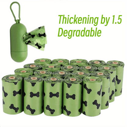 Eco-friendly biodegradable pet waste bags