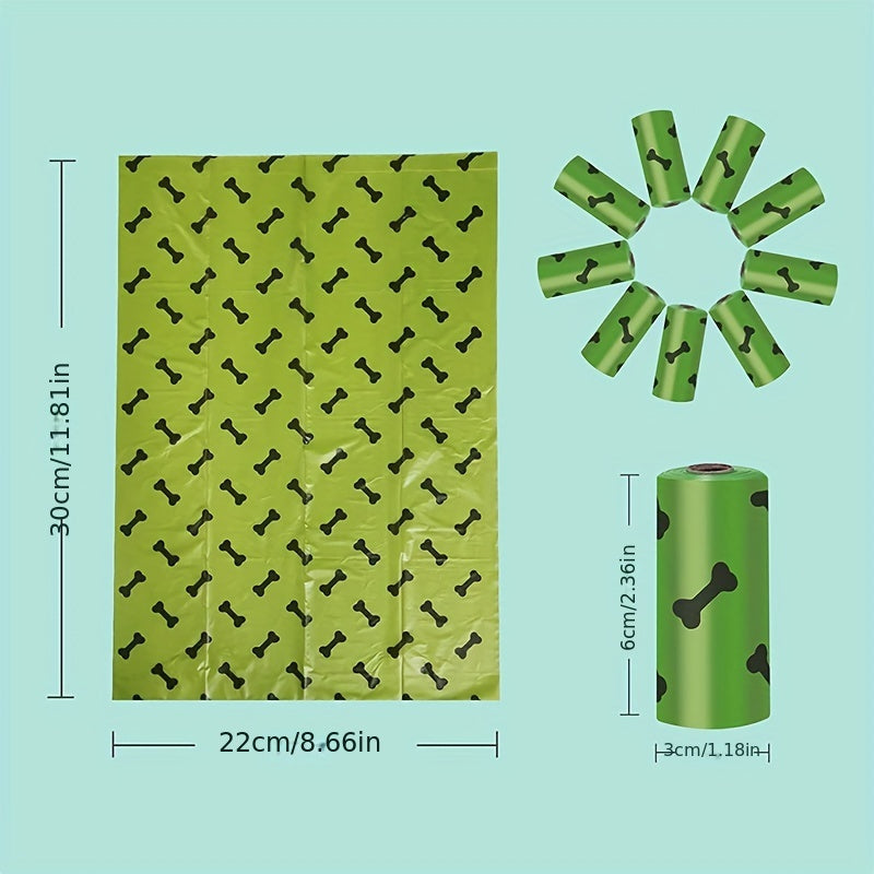 Eco-friendly biodegradable pet waste bags