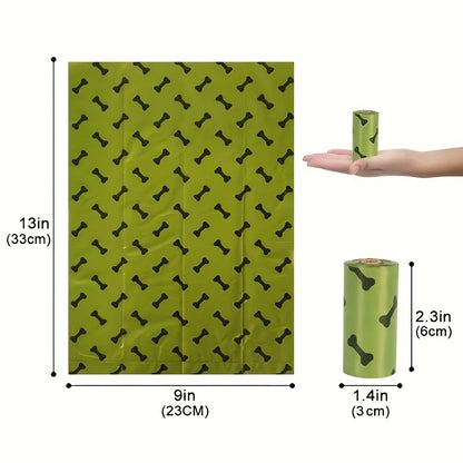 Eco-friendly biodegradable pet waste bags
