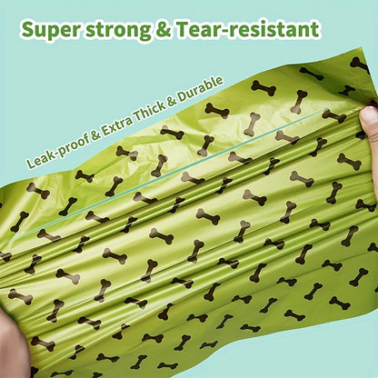 Eco-friendly biodegradable pet waste bags