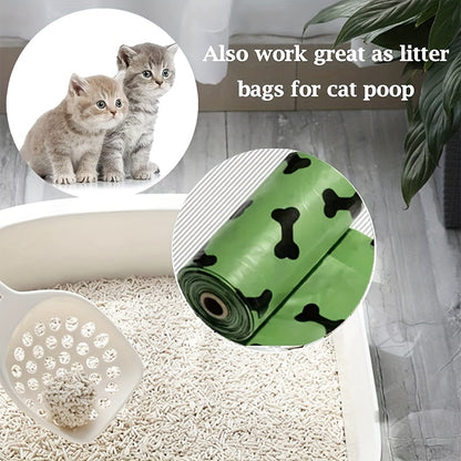 Eco-friendly biodegradable pet waste bags