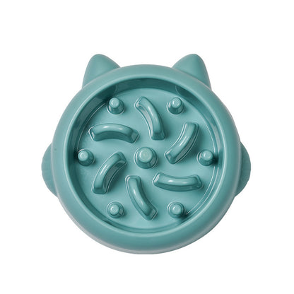 Pet Slow Feeder Bowl for Dogs & Cats – Anti-Choking Slow Eating Dish