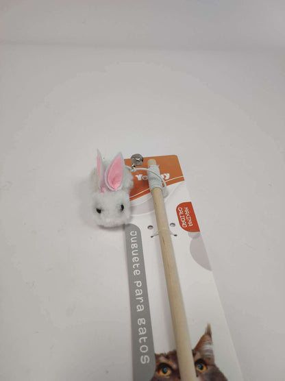 Little Furry Rabbit Cat Teaser