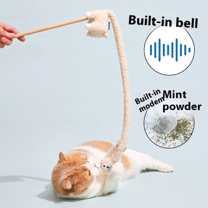 Poop Laboratory Alpaca Cat Teaser Cat Sound Toy