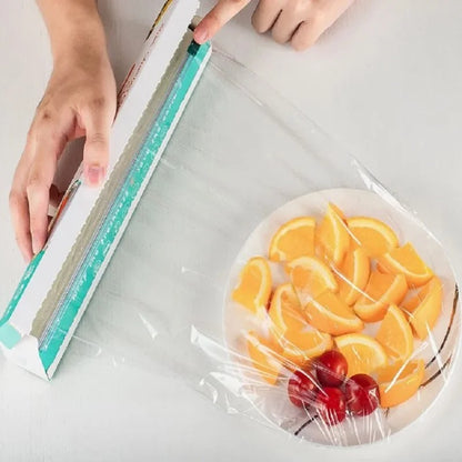 Compostable Biodegradable Cling Film - Eco-Friendly Food-Safe Wrap for Home Use