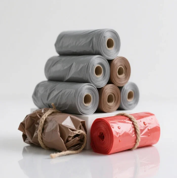 Eco-Friendly Biodegradable Compostable Garbage Bags - Multi-Size Home Trash Bags