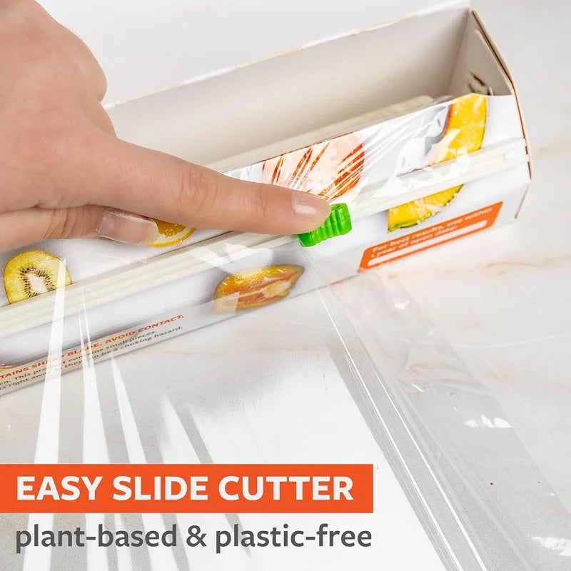 PLA/PBAT Food & Fruit Cling Film - Biodegradable Compostable Home Wrap