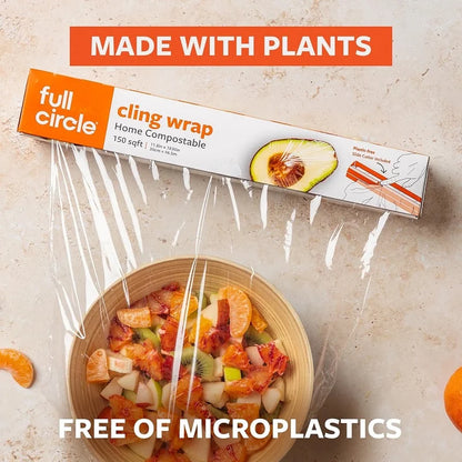 PLA/PBAT Food & Fruit Cling Film - Biodegradable Compostable Home Wrap