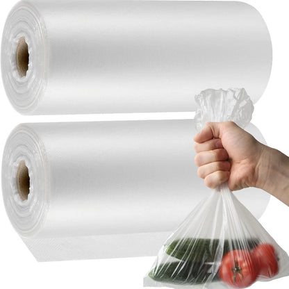 100% Biodegradable PBAT+PAL Bio-based Compostable Vegetable & Fruit Bags