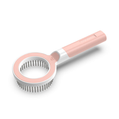 Cat epilator grooming comb for removing loose fur and tangles