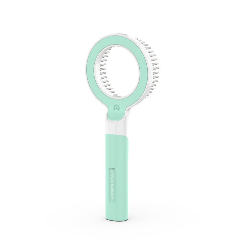 Cat fur cleaning comb designed for smooth and healthy coat care