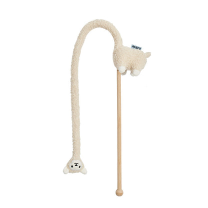 Poop Laboratory Alpaca Cat Teaser Cat Sound Toy
