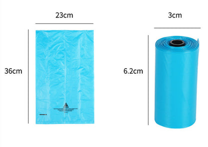 Compostable dog waste bags for clean and hygienic pet cleanup