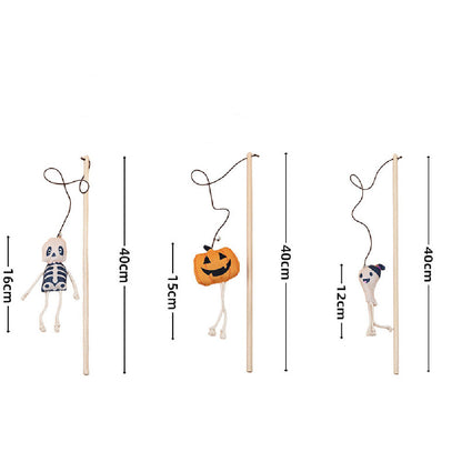 Cute Pumpkin Halloween Cat Teaser