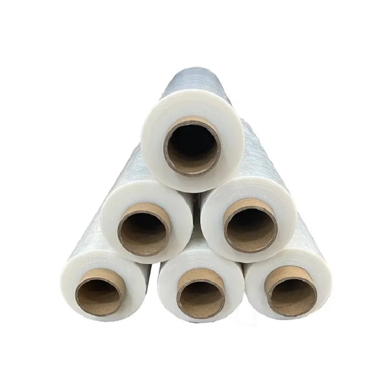 Environmentally friendly compostable PBAT wrap-around film packaging for PLA