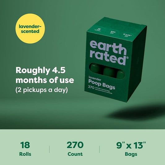 Extra thick dog poop bags with leak proof and durable construction