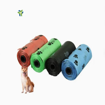 BPI Certified Fully Biodegradable Pet Waste Bags - Fragrance-Free Compostable Dog Poop Bags for Home/Outdoor Use