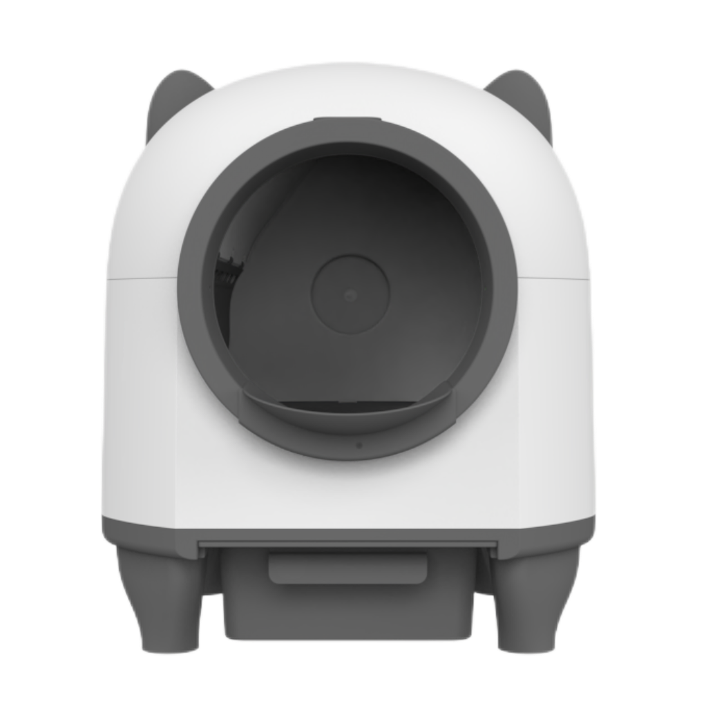 Machine Cat smart litter box with automatic cleaning and odor control
