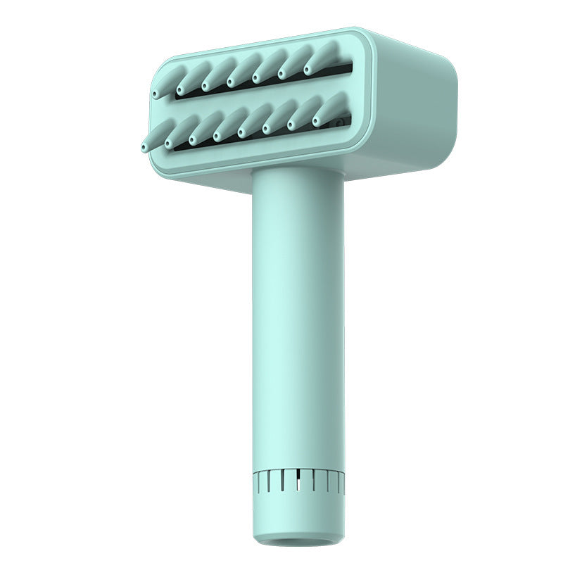 Pet fur cleaning comb for dogs and cats with electric grooming design