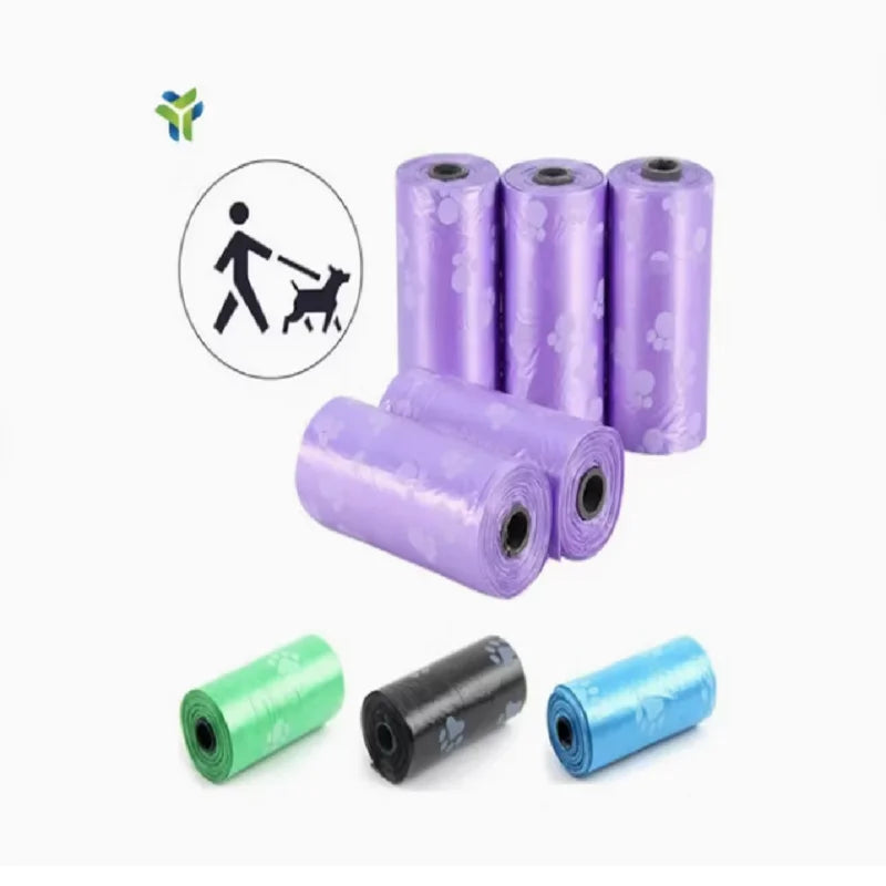 BPI Certified Fully Biodegradable Pet Waste Bags - Fragrance-Free Compostable Dog Poop Bags for Home/Outdoor Use