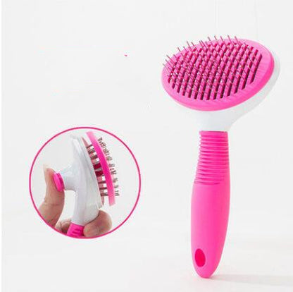 Professional pet grooming brush for long haired cats and dogs