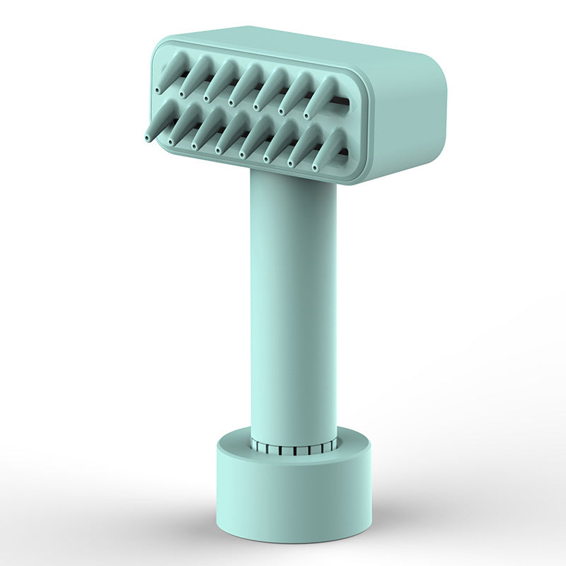 Rechargeable electric flea comb for pet grooming and fur maintenance